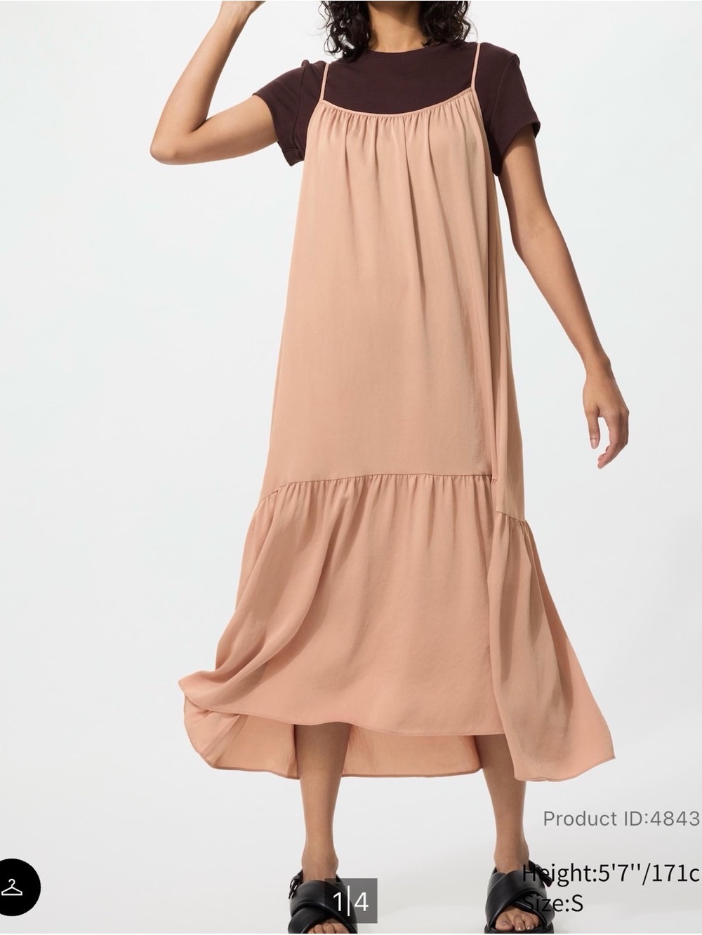 Uniqlo Tiered Camisole Dress